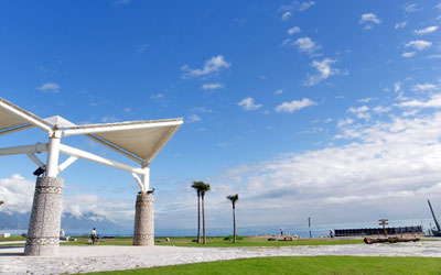 七星潭日月星海濱民宿照片： 附近景觀