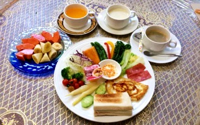 埔中城照片： 早餐