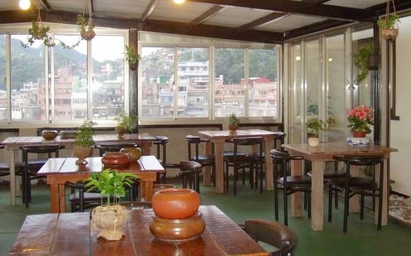 九份施家民宿照片： 海景茶座