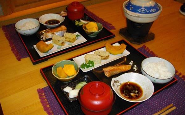 九份小町民宿照片： 餐點