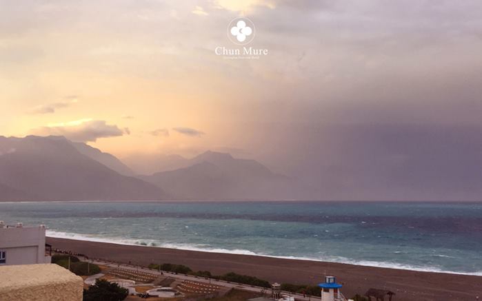 春沐七星潭海岸旅店照片： 海景
