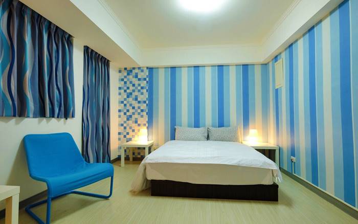 睡台北複合式旅店照片： 房型照片