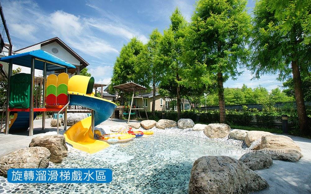 聖荷緹親子渡假城堡照片： 溜滑梯戲水池1