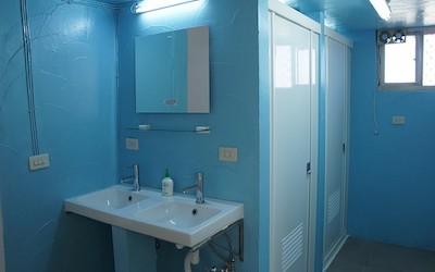 澎湖北吉光背包客民宿照片： 公共衛浴設備