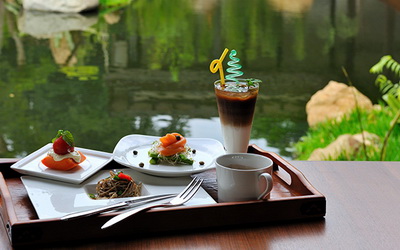 石風渡假城堡照片： 餐點