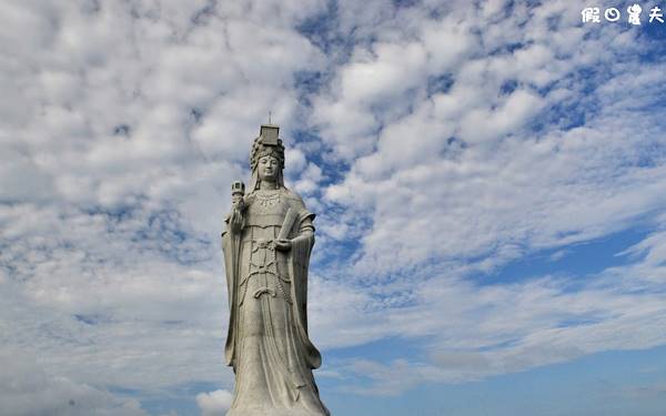媽祖巨神像照片： CR=「假日農夫」BLOG