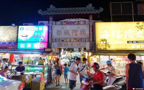 城隍廟夜市 新竹景點推薦 瘋台灣新竹民宿網