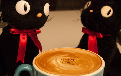 黑貓月亮咖啡輕食坊照片： CR= 「喵喵享受輕生活」BLOG